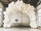 125pcs White Balloons Different Sizes, 18 inch 12 inch 10 inch 5 Inch Latex Balloons for Birthday Decoration, Wedding, Anniversary, Baby Shower Decorations, and Balloon Garland Balloon Arch